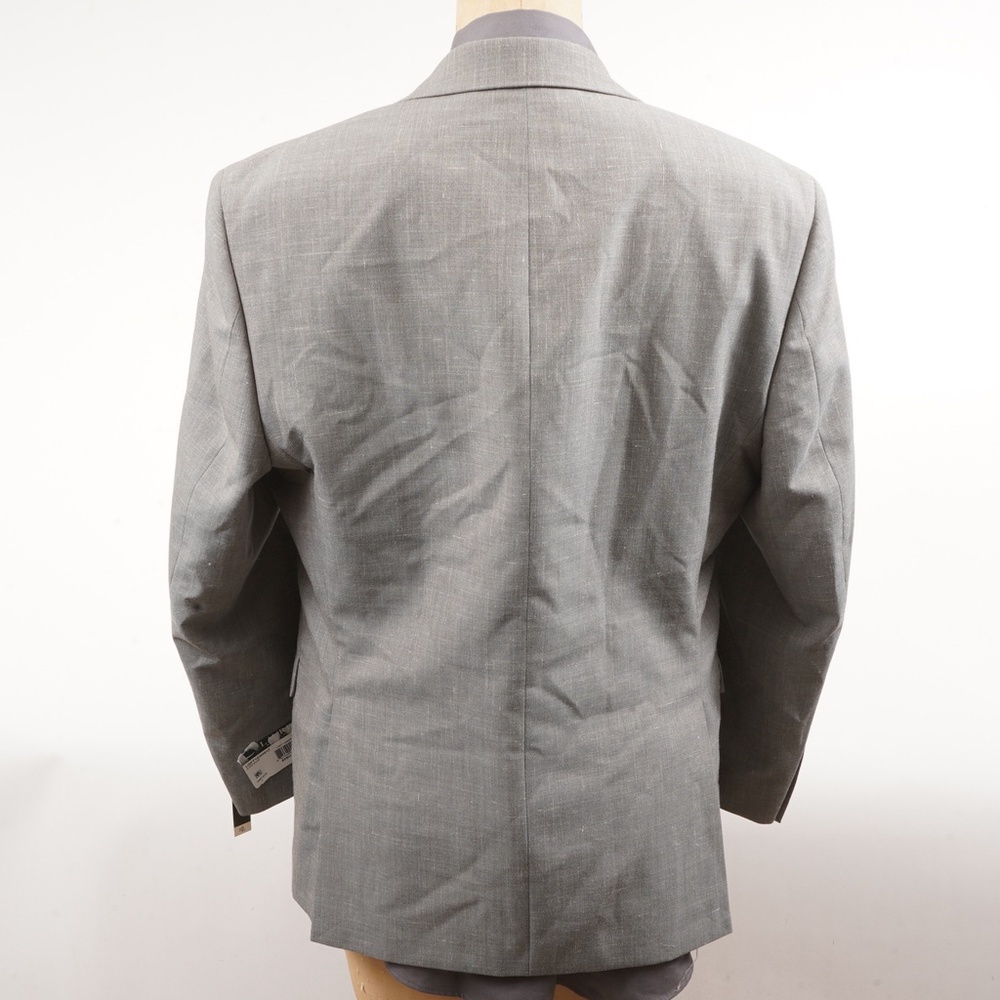 NWT $450 Lauren Ralph Lauren Grey Ultra Flex Suit Separates Blazer Size 40S - Picture 3 of 12